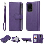 Custodia portafoglio antiurto con slot carte per Galaxy S20