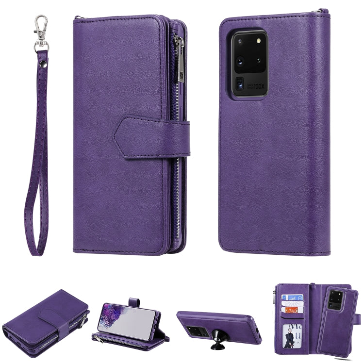 Custodia portafoglio antiurto con slot carte per Galaxy S20