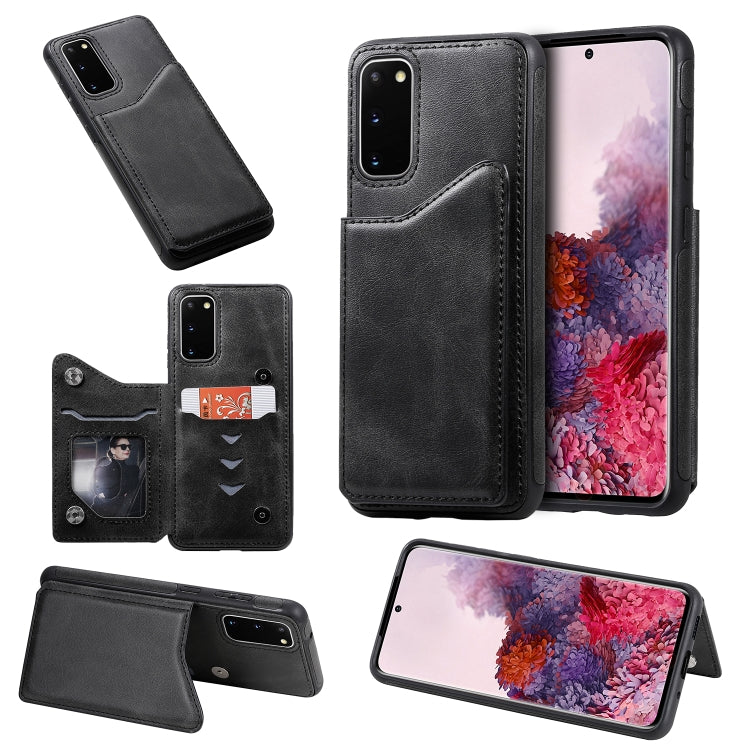 Custodia portafoglio in pelle per Samsung Galaxy S20