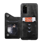 Custodia portafoglio in pelle per Samsung Galaxy S20