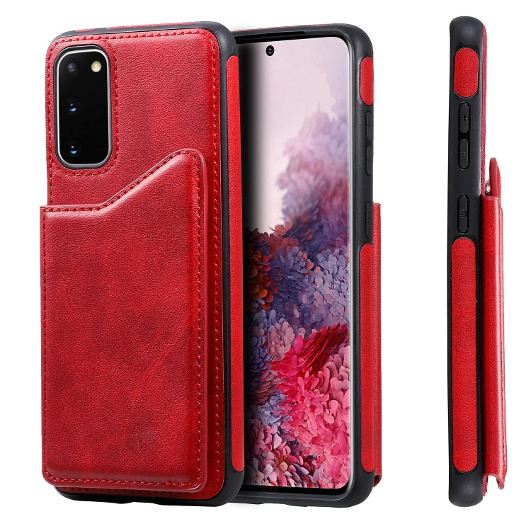 Custodia portafoglio in pelle per Samsung Galaxy S20