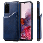Custodia portafoglio in pelle per Samsung Galaxy S20