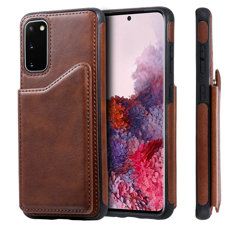 Custodia portafoglio in pelle per Samsung Galaxy S20