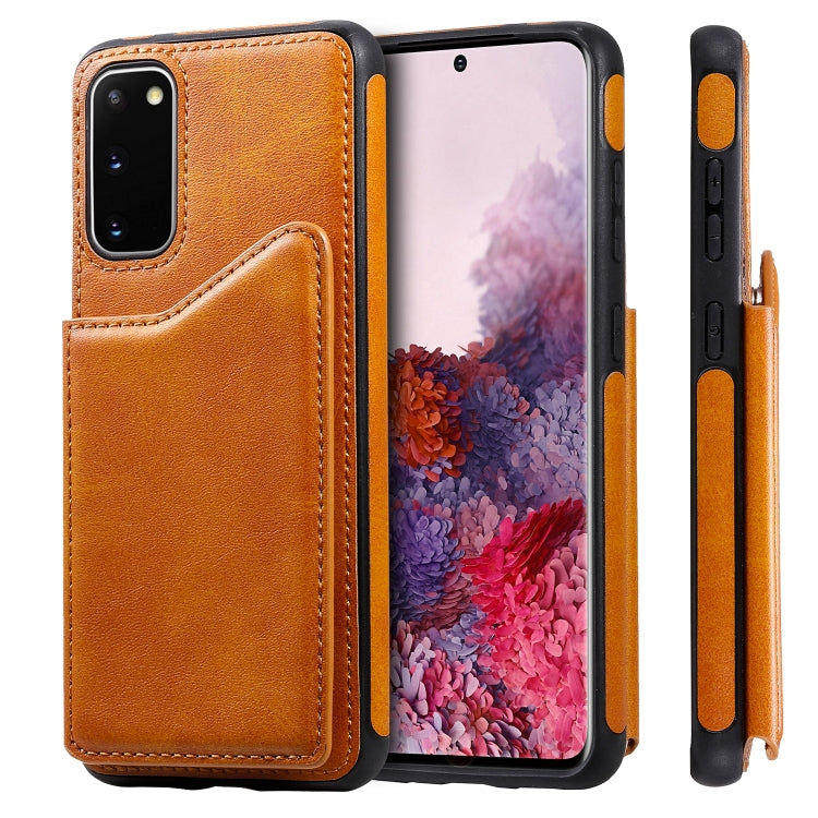 Custodia portafoglio in pelle per Samsung Galaxy S20