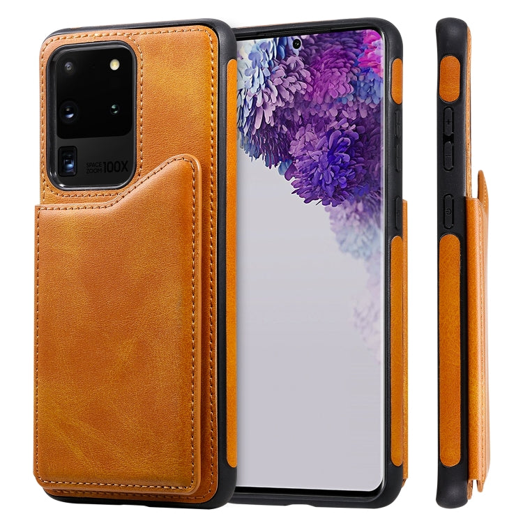 Custodia portafoglio in pelle per Samsung Galaxy S20