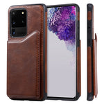 Custodia portafoglio in pelle per Samsung Galaxy S20