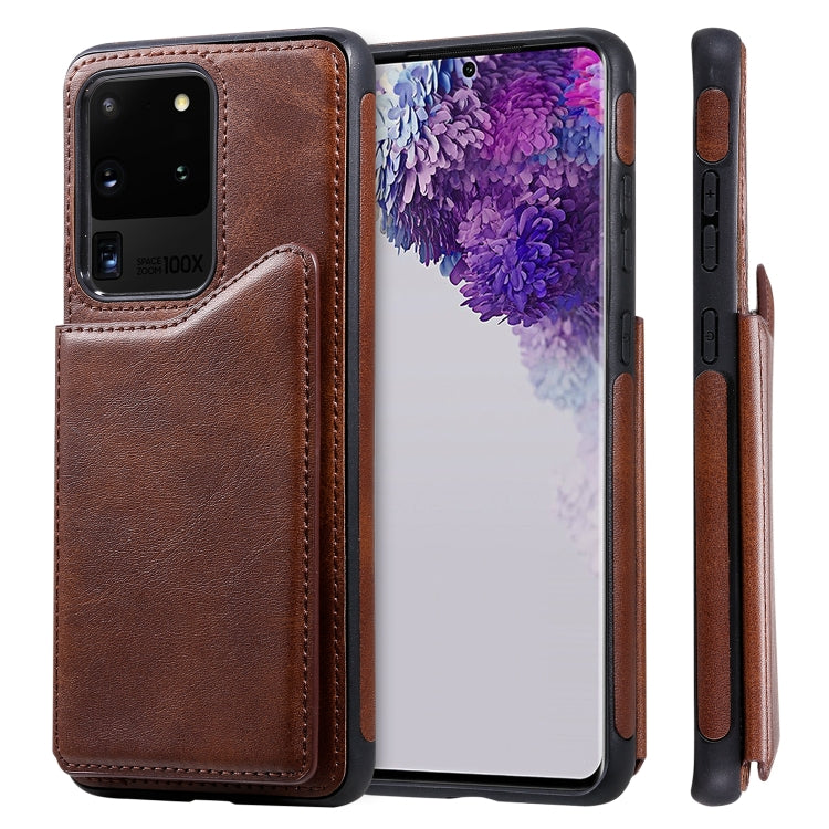 Custodia portafoglio in pelle per Samsung Galaxy S20