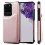 Custodia portafoglio in pelle per Samsung Galaxy S20