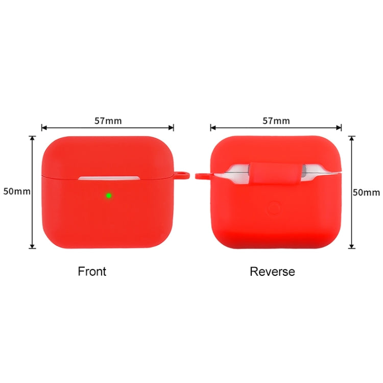 Custodia protettiva per auricolari in silicone 5 in 1 + borsa per auricolari + fibbia per auricolari + gancio + set di corde anti-smarrimento, For AirPods 3