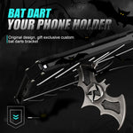 Custodia protettiva per cellulare R-JUST Batman in metallo, For iPhone 14, For iPhone 14 Plus, For iPhone 14 Pro, For iPhone 14 Pro Max