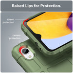 Custodia per telefono in TPU antiurto a copertura totale, For Samsung Galaxy A23e
