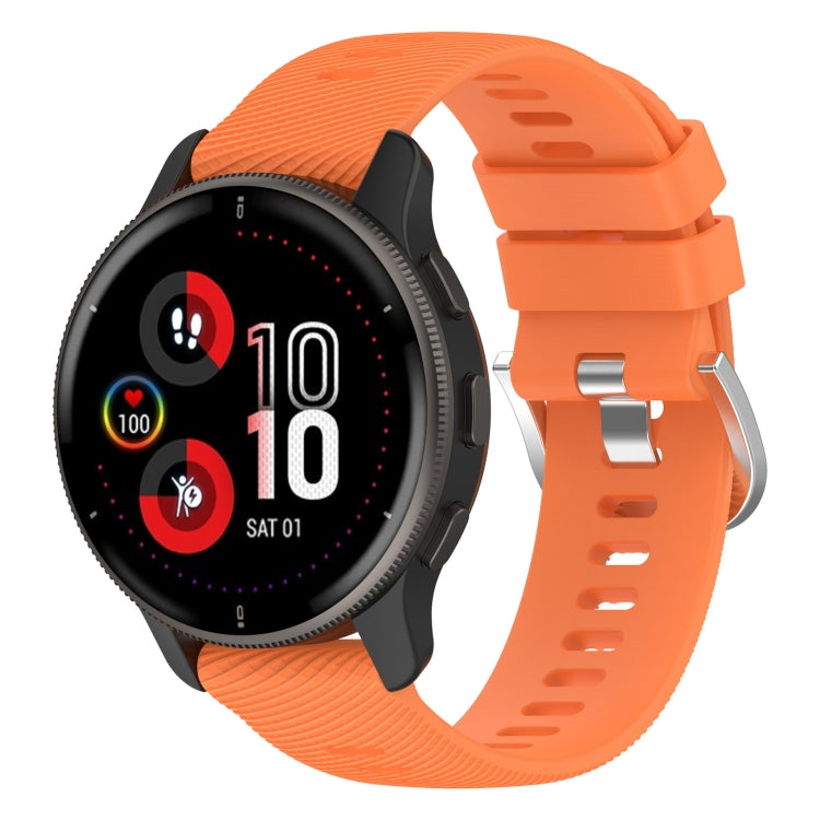 Cinturino in silicone testurizzato a croce da 20 mm, For Garmin Venu 2Plus