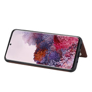 Custodia portafoglio antiurto con teschio per Galaxy S20