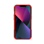 Gomma Texture TPU + Custodia per telefono PC con supporto, For iPhone 14, For iPhone 14 Plus, For iPhone 14 Pro