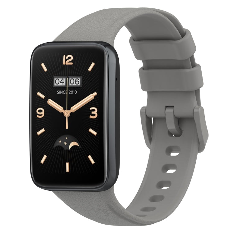 Cinturino per orologio in pelle con texture Litchi, For Xiaomi Mi Band 7 Pro