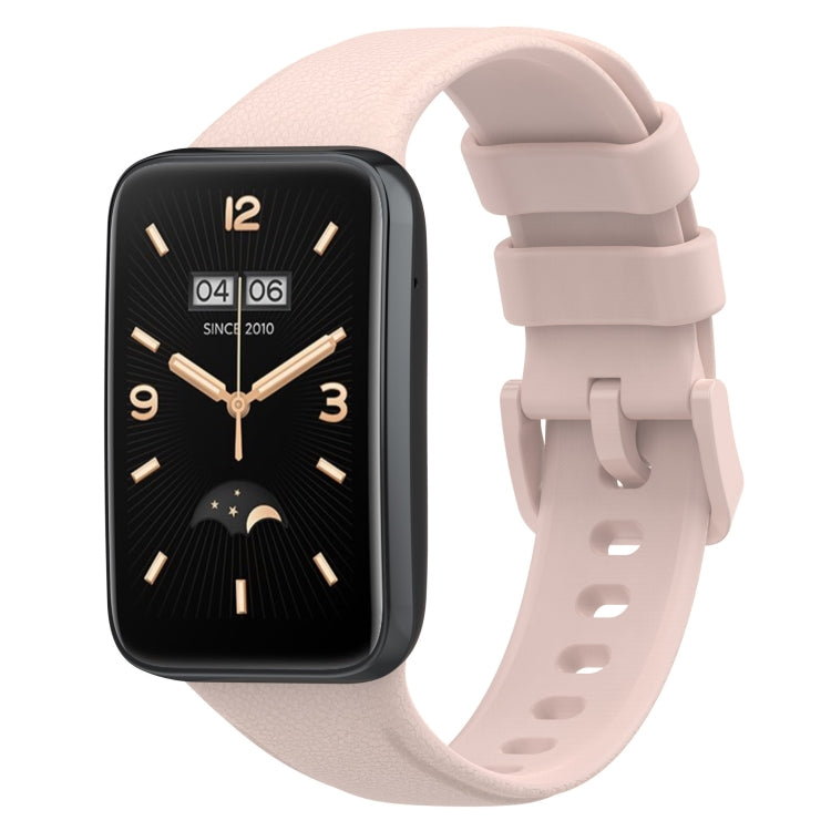 Cinturino per orologio in pelle con texture Litchi, For Xiaomi Mi Band 7 Pro