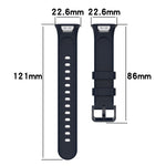 Cinturino per orologio in pelle con texture Litchi, For Xiaomi Mi Band 7 Pro