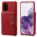 Custodia portafoglio con cerniera per Samsung Galaxy S20+