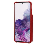 Custodia portafoglio con cerniera per Samsung Galaxy S20+