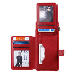 Custodia portafoglio con cerniera per Samsung Galaxy S20+