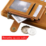 Custodia portafoglio con cerniera per Samsung Galaxy S20+