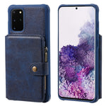 Custodia portafoglio con cerniera per Samsung Galaxy S20+