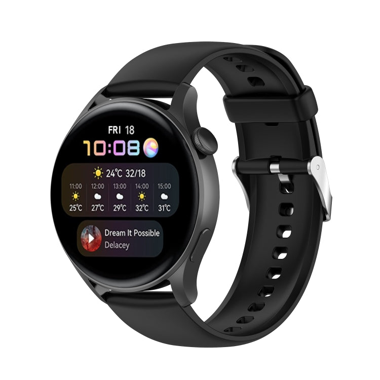 Cinturino in silicone morbido tinta unita, For Huawei Watch3 Pro New