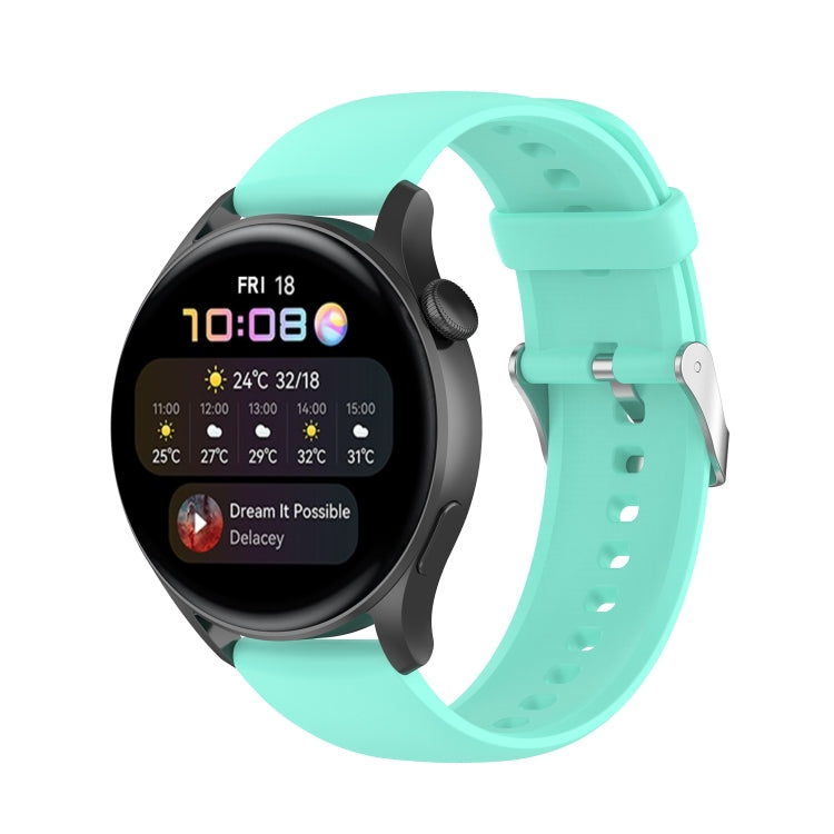 Cinturino in silicone morbido tinta unita, For Huawei Watch3 Pro New