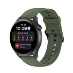 Cinturino in silicone morbido tinta unita, For Huawei Watch3 Pro New