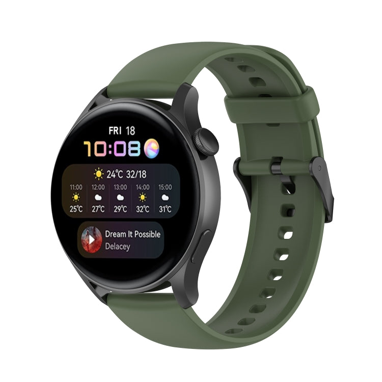 Cinturino in silicone morbido tinta unita, For Huawei Watch3 Pro New