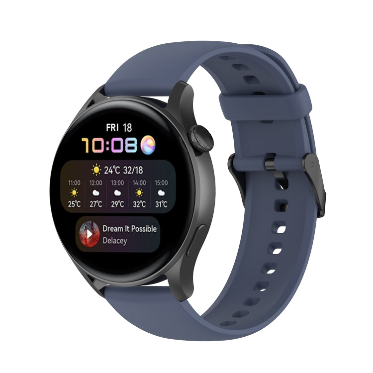 Cinturino in silicone morbido tinta unita, For Huawei Watch3 Pro New