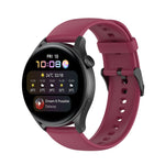 Cinturino in silicone morbido tinta unita, For Huawei Watch3 Pro New