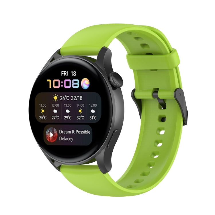 Cinturino in silicone morbido tinta unita, For Huawei Watch3 Pro New