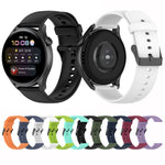 Cinturino in silicone morbido tinta unita, For Huawei Watch3 Pro New
