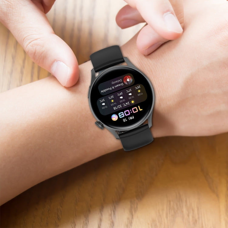 Cinturino in silicone morbido tinta unita, For Huawei Watch3 Pro New