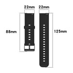 Cinturino in silicone morbido tinta unita, For Huawei Watch3 Pro New