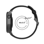 Cinturino in silicone morbido tinta unita, For Huawei Watch3 Pro New