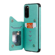 Custodia portafoglio con motivo farfalla per Samsung Galaxy S20