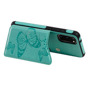 Custodia portafoglio con motivo farfalla per Samsung Galaxy S20