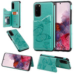 Custodia portafoglio farfalla per Samsung Galaxy S20