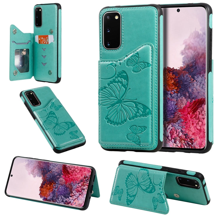 Custodia portafoglio farfalla per Samsung Galaxy S20