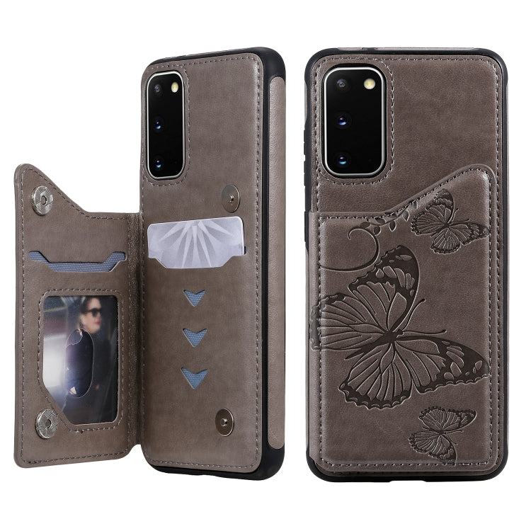 Custodia portafoglio farfalla per Samsung Galaxy S20