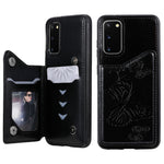 Custodia portafoglio farfalla per Samsung Galaxy S20