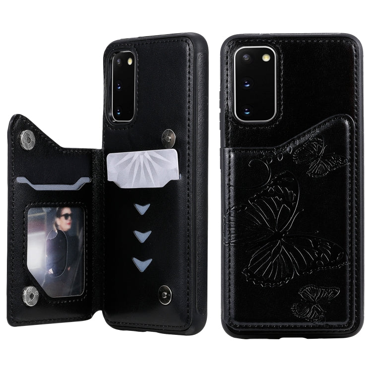 Custodia portafoglio farfalla per Samsung Galaxy S20