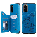 Custodia portafoglio farfalla per Samsung Galaxy S20