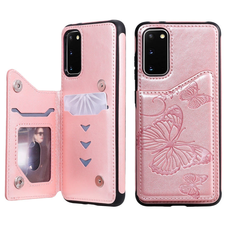 Custodia portafoglio farfalla per Samsung Galaxy S20