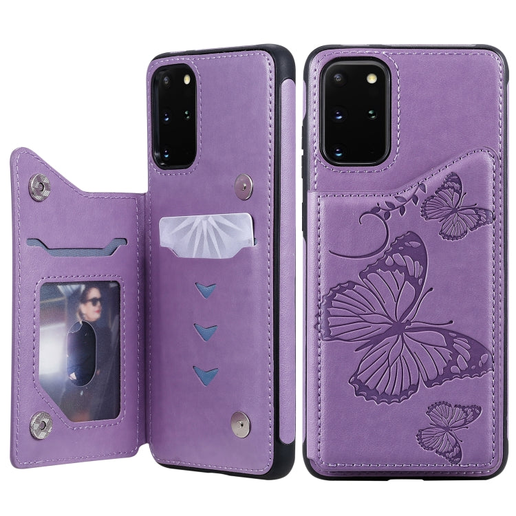 Custodia portafoglio farfalla per Samsung Galaxy S20