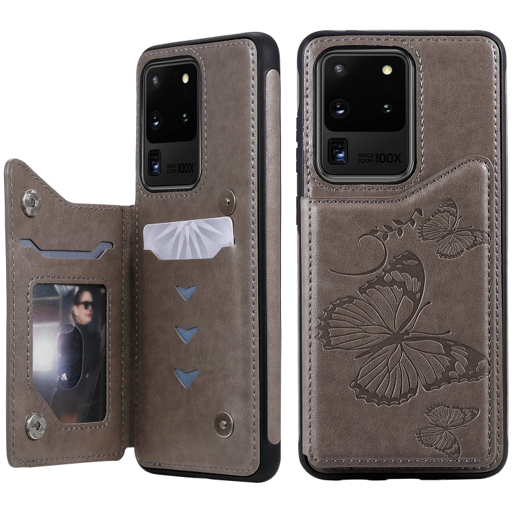 Custodia portafoglio farfalla per Samsung Galaxy S20
