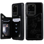 Custodia portafoglio farfalla per Samsung Galaxy S20
