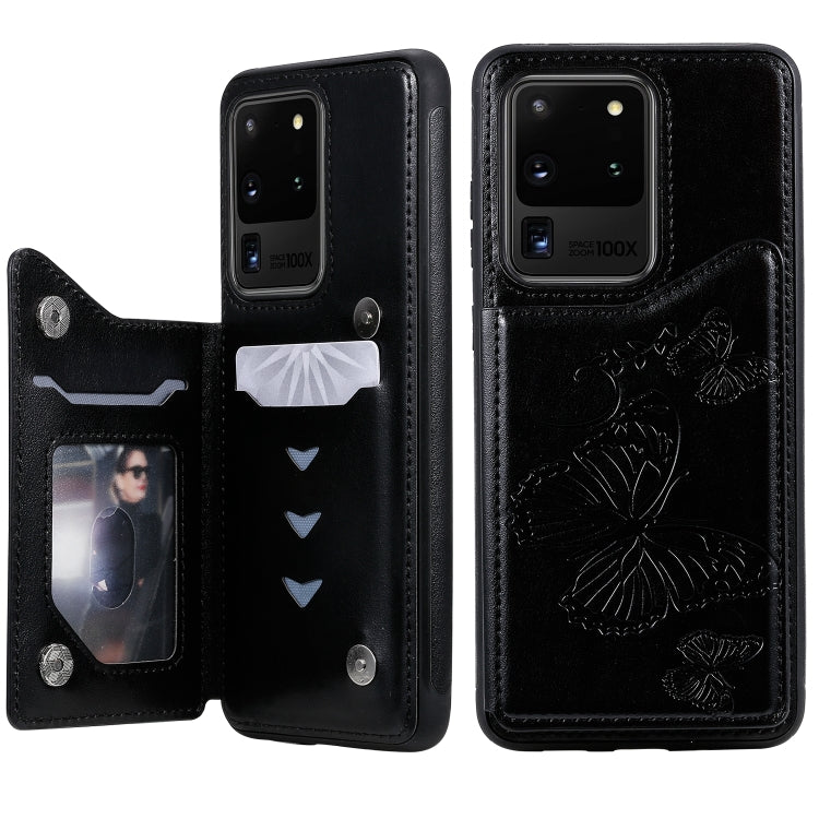 Custodia portafoglio farfalla per Samsung Galaxy S20